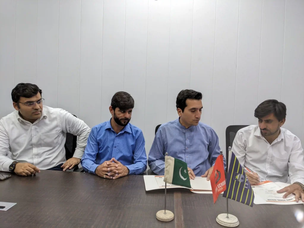 MOU Signing Ceremony with Fatima Jinnah Campus (Chishtian)